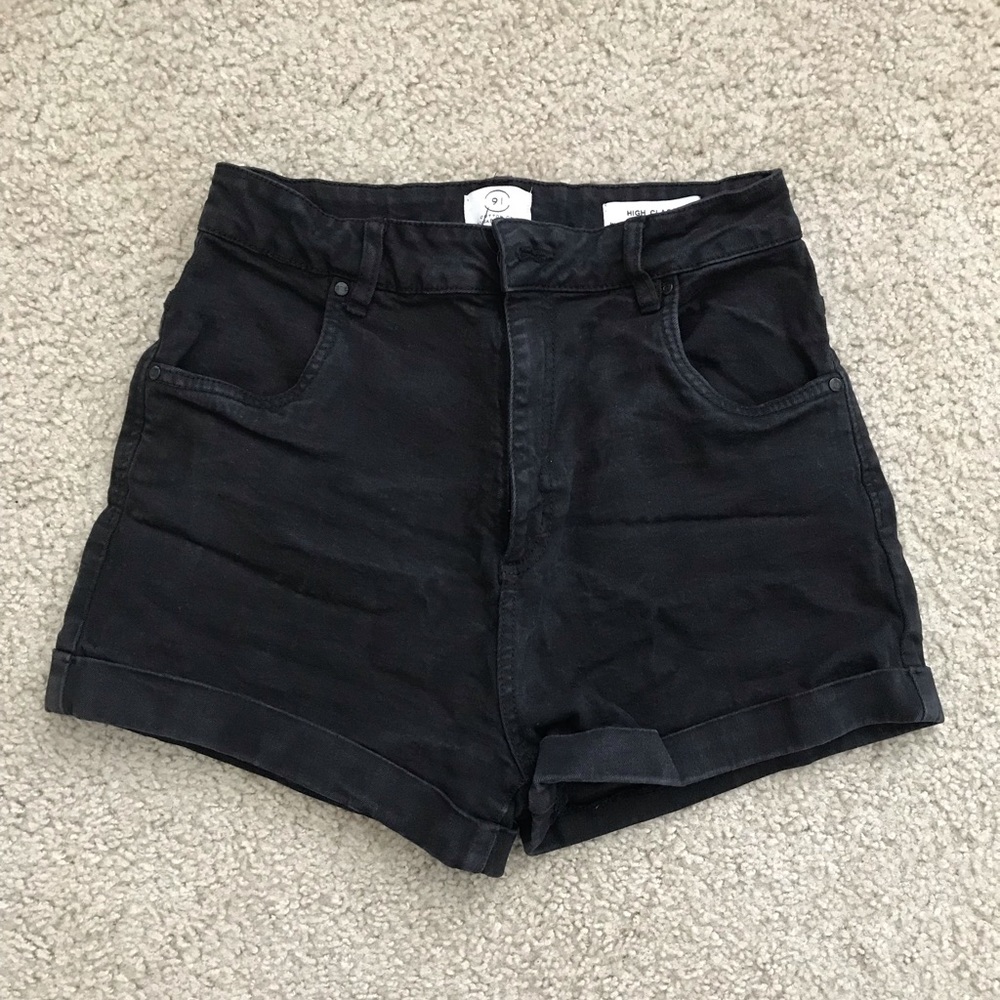 Cotton On Black Denim Shorts